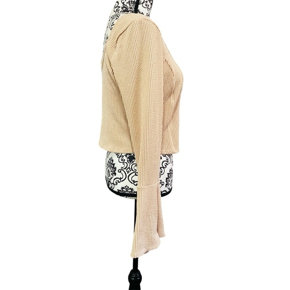 Altar'd State Women’s Bohemian Textured Knit Top Sz-XLarge - Picture 2 of 5